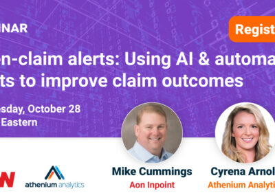 Claims Signal: Using AI & automated alerts to improve claim outcomes